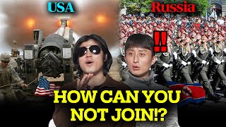 North Koreans react to Army recruitment ads (US, Korea, China, Japan, Russia)