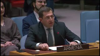 Armenia's Permanent Representative Mher Margaryan's Statement at the UN Security Council Open Debate