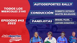 #43 PROGRAMA 2023 | AUTODEPORTES RALLY | RALLY FEDERAL | RALLY SANTAFESINO |