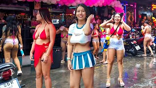 🇹🇭 Pattaya Soi 6, Beach Road Daytime Scenes - Thailand 2024