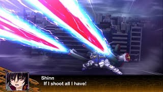 Super Robot Wars Z Special Disk - Blast Impulse Gundam All Attacks (English Subs)