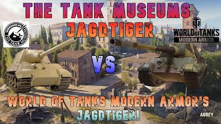 The Tank Museum's Jagdtiger Vs World of Tanks Modern Armor's Jagdtiger