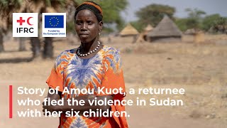 Amou Kuot’s Journey: Fleeing Sudan’s Violence with Her Six Children