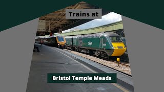 Trains at Bristol Temple Meads