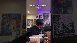 Day 105 of my daily transcribing challenge and I decided to transcribe the theme to Subway surfers