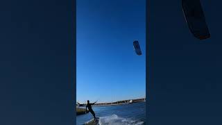 Kite surfing the creek #trending #new #fyp