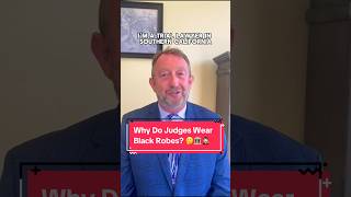 👨🏻‍⚖️ Ever wondered why Judges only wear black robes? 🤔 #judges #blackrobes #court #law #attorney