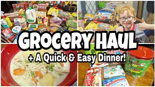 GROCERY HAUL & MEAL PLAN | What's For Dinner? | HEB Budget Grocery Haul | Cook with Me!