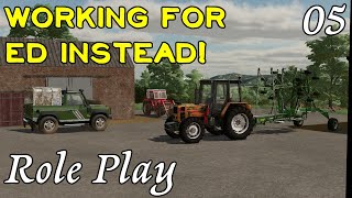 Working on a different farm for a day! - Role Play Ep 5 - Farming Simulator 22 - FS22 Roleplay