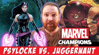 Marvel Champions: Psylocke vs. Juggernaut (NeXt Evolution, Scenario 3)