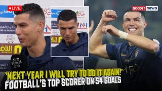 Cristiano Ronaldo ambitious target after finishes 2023 as world football’s top scorer on 54 goals