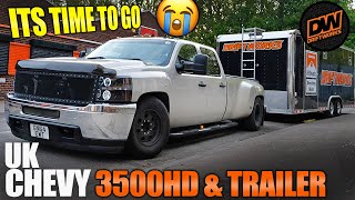 My Slammed Chevy 3500HD Truck and Trailer - It's time to go