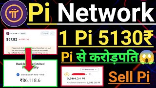 Pi Coin Price 57$ । Pi sell Scam Alert। Pi network Sell best Price। Pi coin letest News। Pi sell #pi