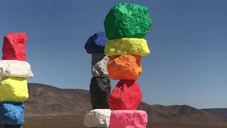 Seven Magic Mountains: Las Vegas, Nevada