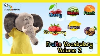 Learn fruits for children | Mozart baby lullaby| Learn fruits name in English | learning for kids 2