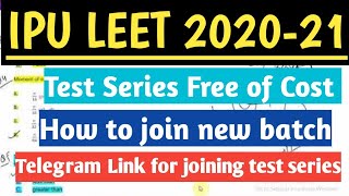 IPU LEET 2020-21 /FIRST TEST SERIES /MOST IMPORTANT QUESTION OF MECHANICS /MATHS/REASONING/COMPUTER