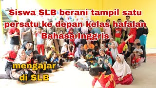 Latihan Vocabulary siswa tuna daksa dan tuna grahita SMA kelas 10