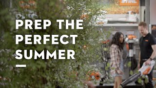 STIHL Summer TV Ad – Prep The Perfect Summer 15 sec Clean Up