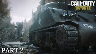 CALL OF DUTY WW2 | Walkthrough Gameplay | Part 2 - OPERATION COBRA | Campaign Mission 2 [COD WWII]