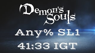 *Former WR* Demon's Souls Remake - Any% SL1 Speedrun in 41:33 IGT