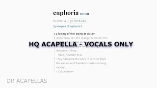 Kendrick Lamar - Euphoria (Studio Quality Acapella) - Vocals Only