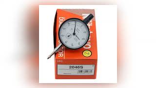 Mitutoyo 2046S Standard Plunger Dial Indicator 10mm Gauge Test Inspecti