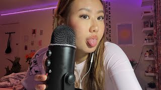 ASMR MOUTH SOUNDS AND HAND MOVEMENTS