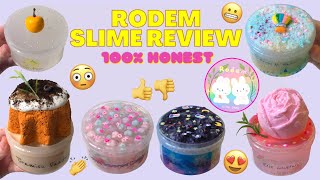 100% HONEST RODEM SLIME REVIEW- [ASMR]