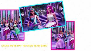 ❤Raise Our Voices (Lyrics) | Barbie In Rock 'N Royals❤