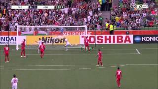 كأس أمم  آسيا 2015 : أهداف مباراة الأردن 1 – 0 فلسطين