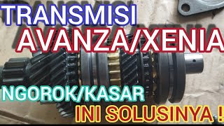 Penyebab suara kasar/ngorok di TRANSMISI AVANZA dan tutorial lengkap perakitan transmisi avanza