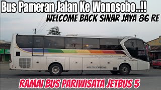 Sinar Jaya 16 RB, Dulu Jadi Pameran Sekarang Jadi Cadangan⁉️ Ramai Bus Pariwisata Jetbus 5😱