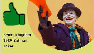 Beast Kingdom 1989 Batman Movie Joker Figure Review