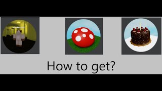 How to get the Backrooms badge, the boing badge, and the cake badge in roblox ability wars