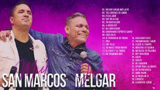 2 HORA DE MÚSICA CRISTIANA JULIO MELGAR Y MIEL SAN MARCOS LOS MEJORES CANCIONES-ALABANZAS CRISTIANA