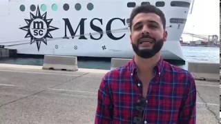 Visita al MSC Preziosa en el Puerto de Málaga, Vayacruceros