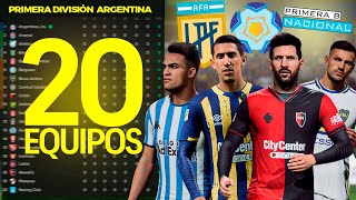 Reconstruyendo el FUTBOL ARGENTINO en FC 24