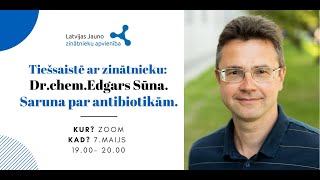 LJZA Tiešsaistē ar zinātnieku #6 - Edgars Sūna