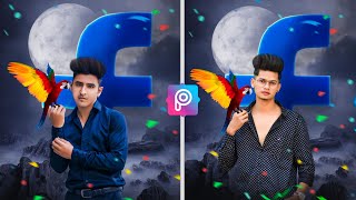 Creative Facebook Effect Photo Editing | PicsArt Tutorial | Viral FB Concept Photo Editing | RTWORLD