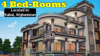 4 Bed-Rooms Exterior Design.