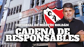 “DIRIGENTES, DT Y JUGADORES” ES TODA DE USTEDES I EDITORIAL DE MARTÍN ROLDÁN