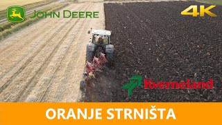 ORANJE STRNIŠTA | John Deere 6135R & Kverneland LS 100-200 | PLOWING in 4K |