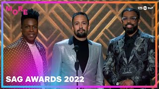 Lin-Manuel Miranda, Daveed Diggs and Leslie Odom Jr. Show Intro | 28th SAG Awards Highlights | MORE