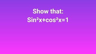 Proving Trigonometric Square Identity