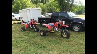 Honda ATC 250R racing in KENTUCKY