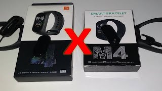 M4 x Mi band 4 comparativo Parte1.