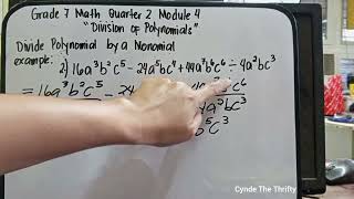 Division of Polynomial/Grade 7 Math Quarter 2 Module 4 #maths #polynomials #divisionofpolynomial