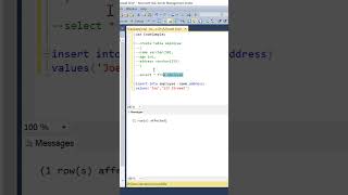 #SQL Beginner SQL: Inserting Data Into a Table. #datascience #coding #mssql #sqltips #programing