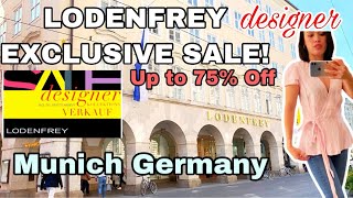 LODENFREY EXCLUSIVE DESIGNER SALE | UP TO 75% OFF | MUNICH GERMANY | SHOPPING VLOG