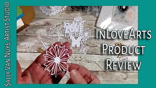 Review of InLoveArts Products | Cling Stamps, Papers, Die Cuts